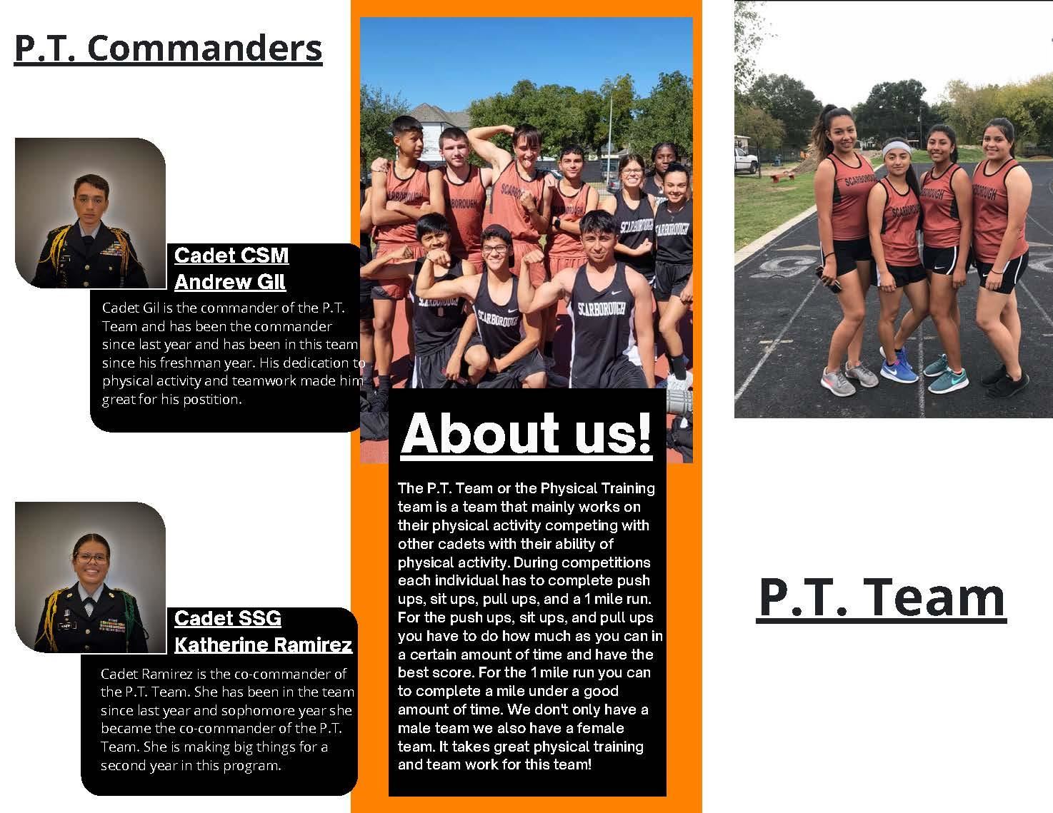 Physical Training Team